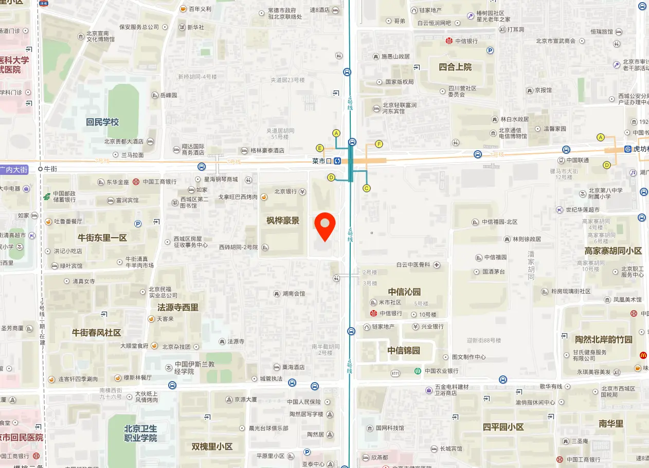 北京中融信托大厦地图位置